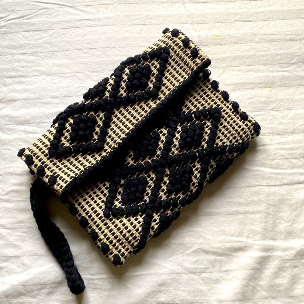 Elizabeth & James Large Braided Clutch